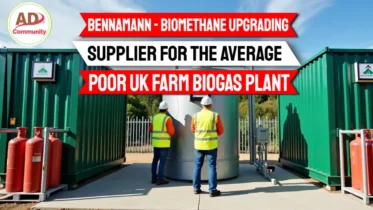 Bennaman biogas upgrading equipment with compressed CNG biogas unit concept - Featured Image for Article.