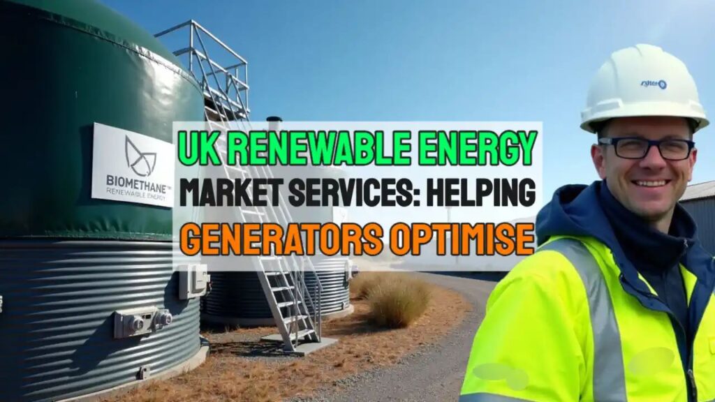 Renewable energy generators benefit after engaging UK renewable energy market services to optimise their low-carbon energy in income.
