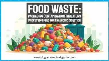 Contamination of Food waste threatens anaerobic digestion