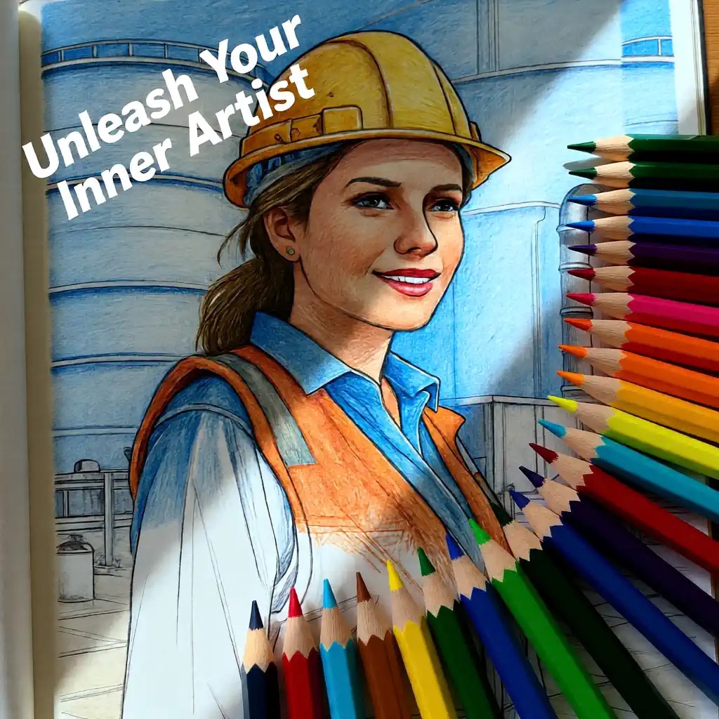 Biogas Farm Colouring Book Ad