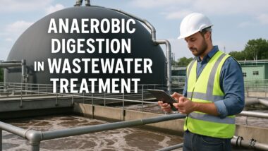 Anaerobic digestion wastewater treatment.