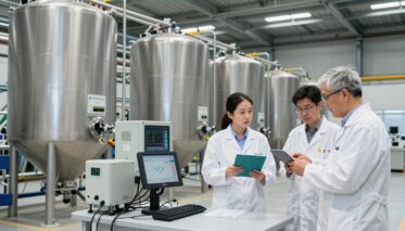 AFBI slurry storage emissions facility in Hillsborough, County Down