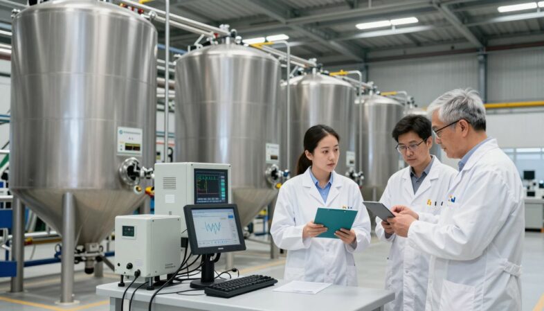 AFBI slurry storage emissions facility in Hillsborough, County Down