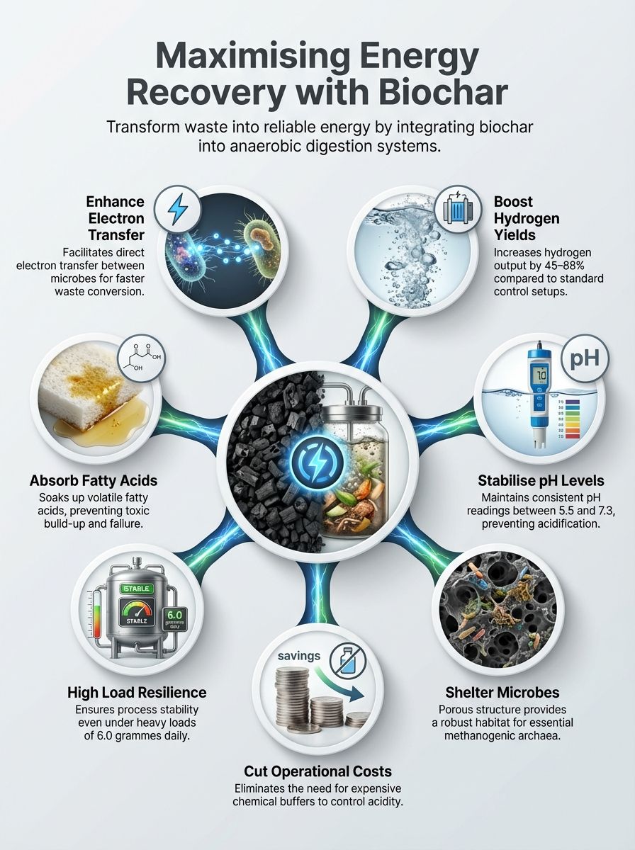 Biochar Benefits: Maximizing Energy Recovery From The Anaerobic Digestion Process