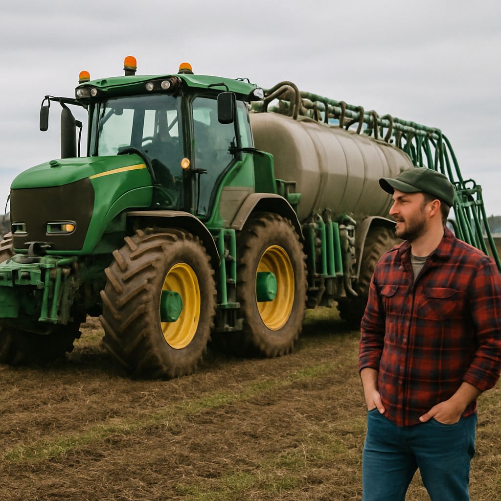 Featured Image for article titled: "Self Propelled Slurry Spreader Hire and Application Services UK." Featured Image for article titled: "Self Propelled Slurry Spreader Hire and Application Services UK."