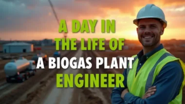 A day in the life of a biogas plant engineer