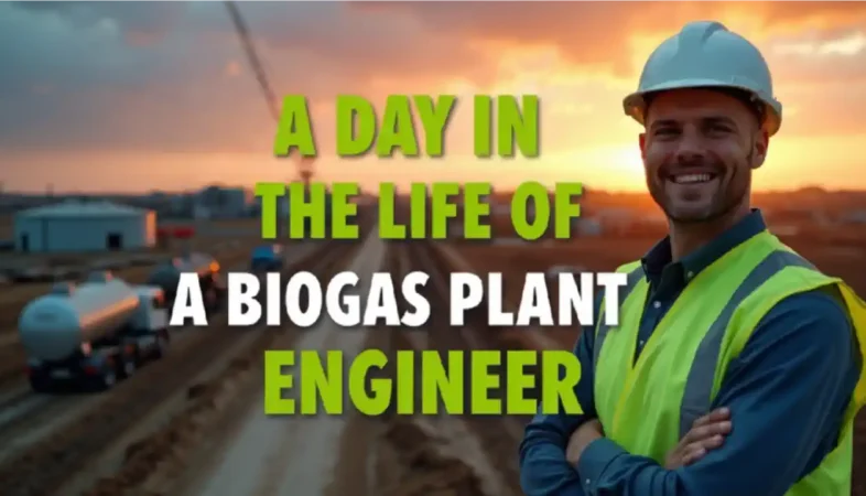 A day in the life of a biogas plant engineer