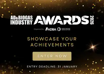 AD and Biogas Industry Awards Advertisement.