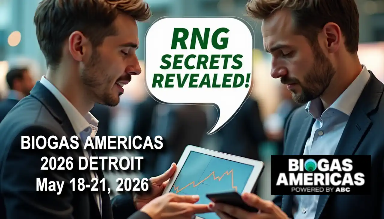 RNG Secrets revealed at Biogas Americas 2026 Conference
