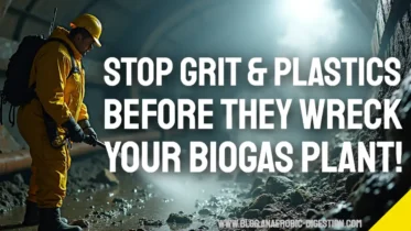 Featured image for article - Stop Grit and Plastics Before They Wreck Your Biogas Plant.