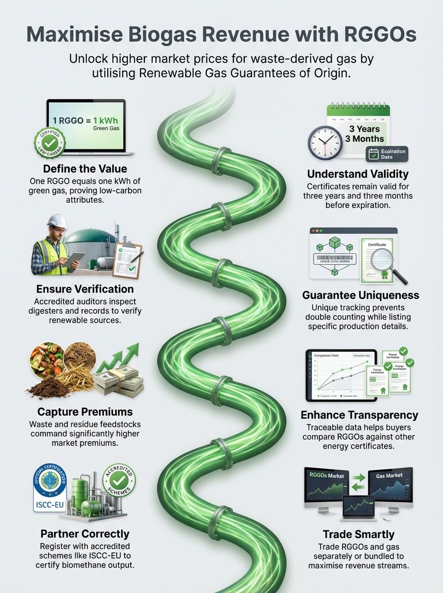 Get a Higher Price for Biogas from Waste with Renewable Gas Guarantees of Origin (RGGOs) Get a Higher Price for Biogas from Waste with Renewable Gas Guarantees of Origin (RGGOs)