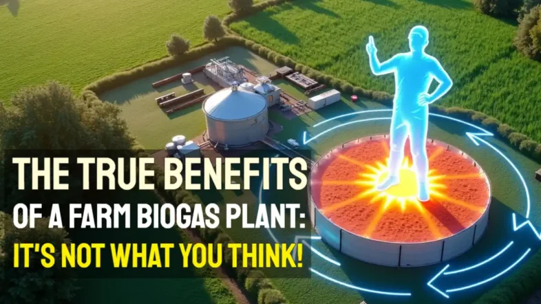 AD Plant Image with text The True Benefits Of A Farm Biogas Plant