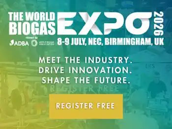 World Biogas Association Expo 2026 Leaderboard Banner ad.