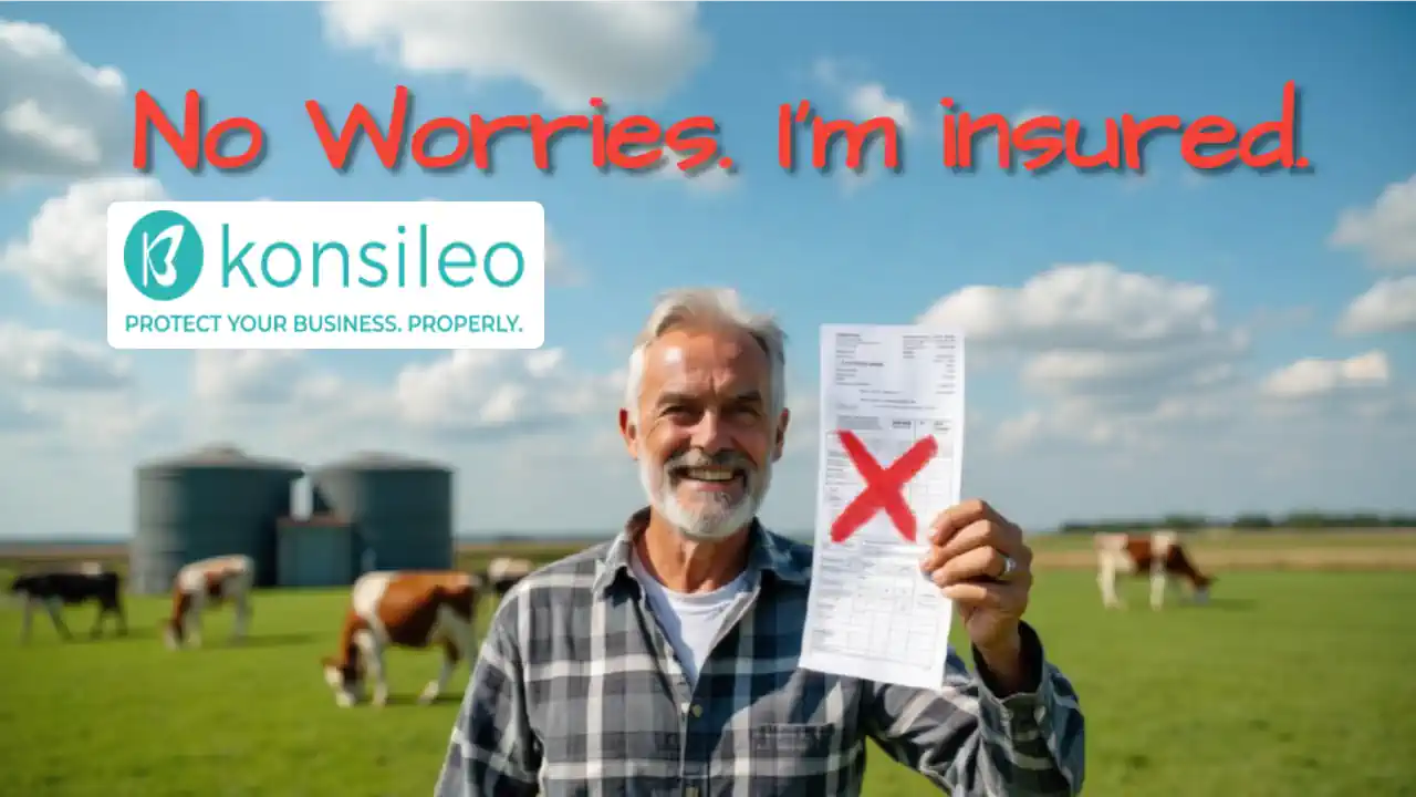 No worries I am insured Konsileo advert.