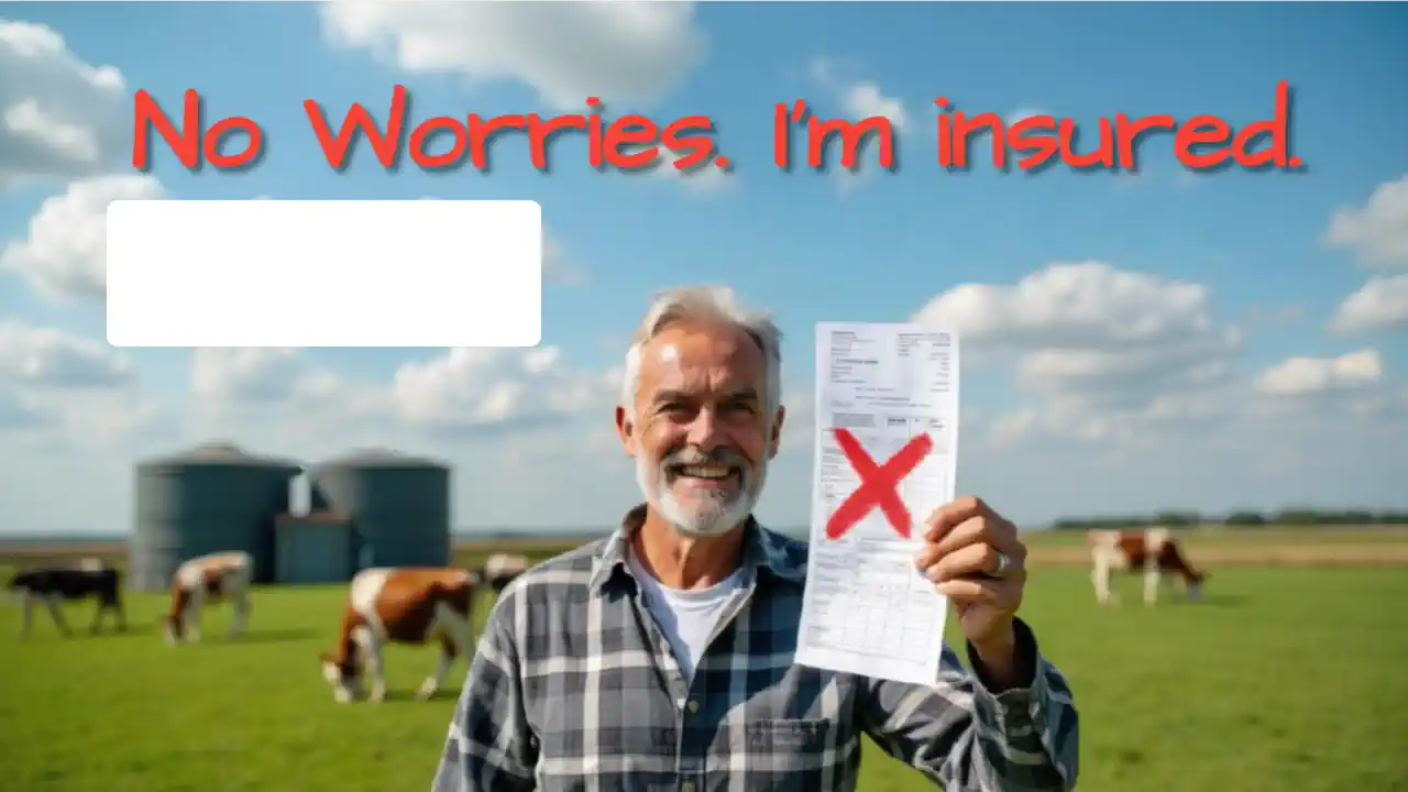 AD Insurance graphic with text "No worries. I am insured."