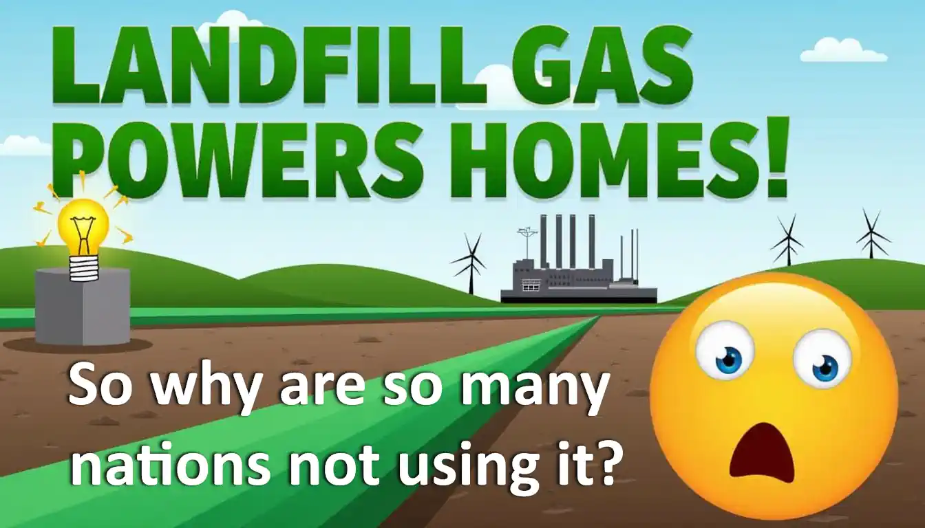 Landfill gas powers homes, so why aren't more using it?