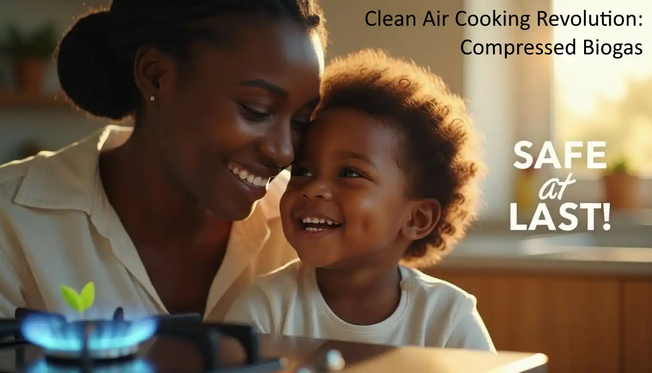 Biogas Cylinders: Compressed biogas means clean air cooking for families