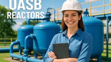 Factors influencing the decision between an Upflow Anaerobic Sludge Blanket (UASB) reactor and a Continuous Stirred Tank Reactor (CSTR).
