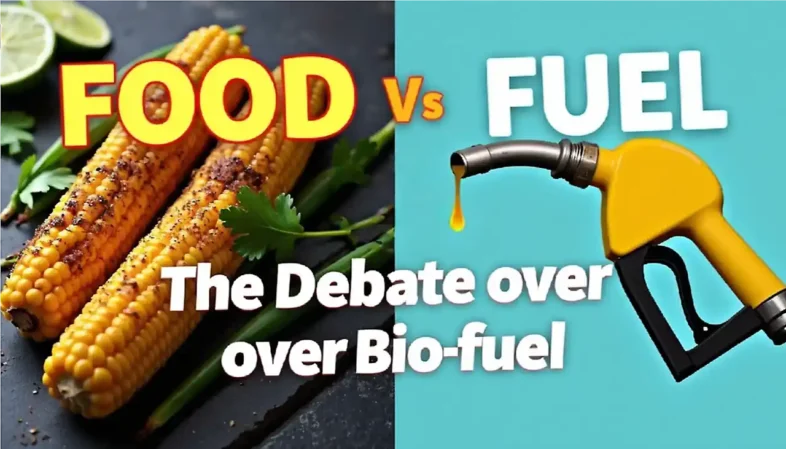 Food vs Fuel Biofuel Debate featured Image.
