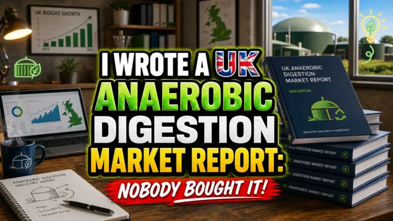 Featured image with text: I wrote a UK AD Report Nobody Bought it.