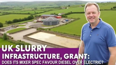 Slurry Infrastructure Grant - DOES ITS MIXER SPEC FAVOUR DIESEL OVER ELECTRIC?