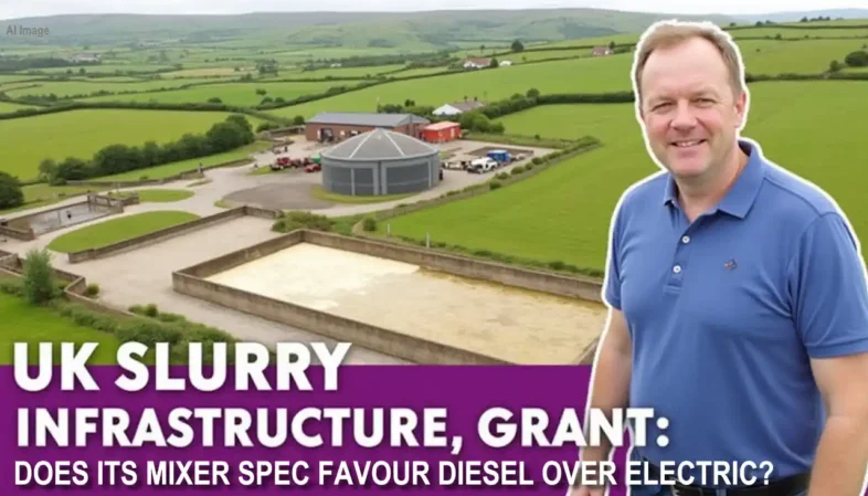 Slurry Infrastructure Grant - DOES ITS MIXER SPEC FAVOUR DIESEL OVER ELECTRIC?