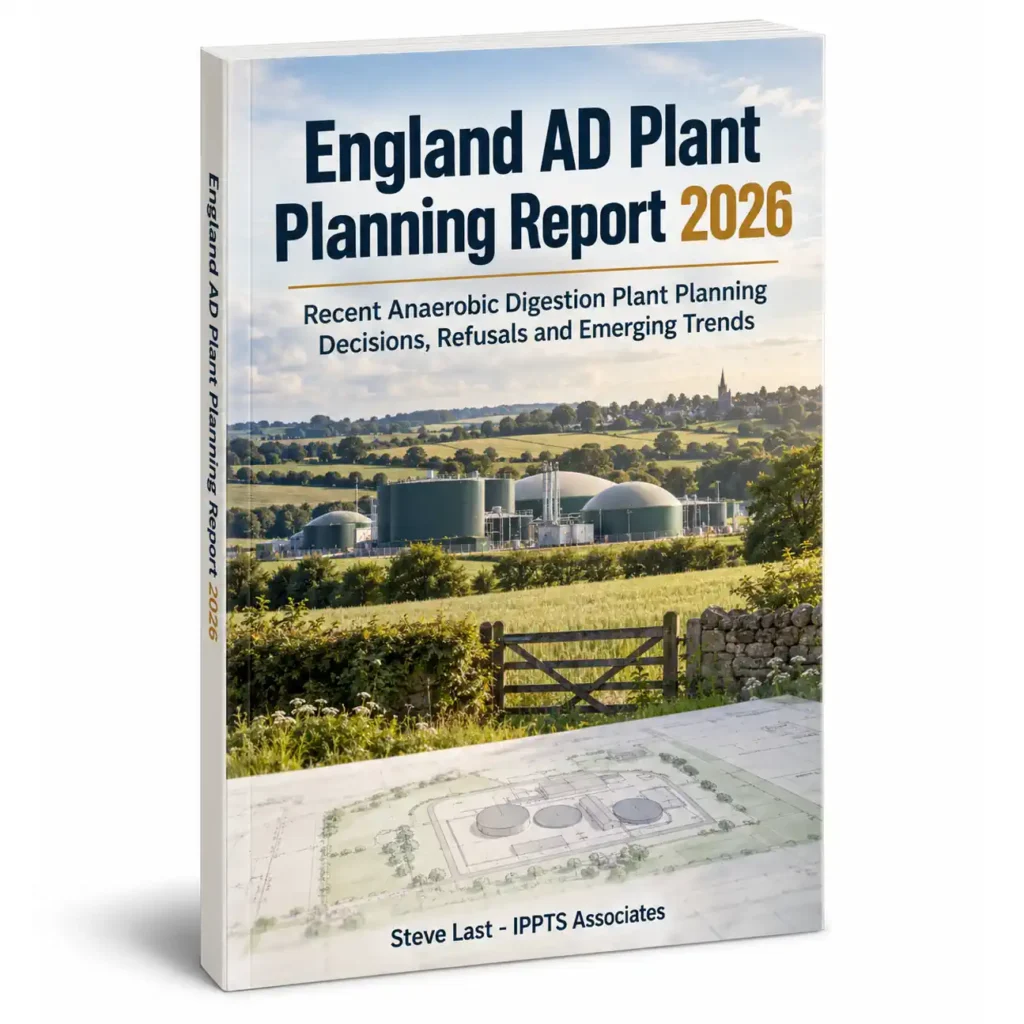 England AD PLant Planning Report 2026, 3-D cover image.