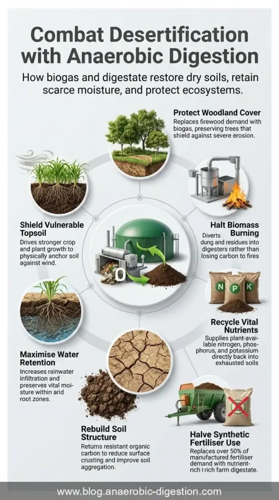 ombat Desertification with Biogas and Digestate: How Anaerobic Digestion Helps Soils Resist Drought.