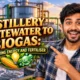 Featured image with text: Distillery Wastewater to Biogas Recovering Energy and Fertiliser.