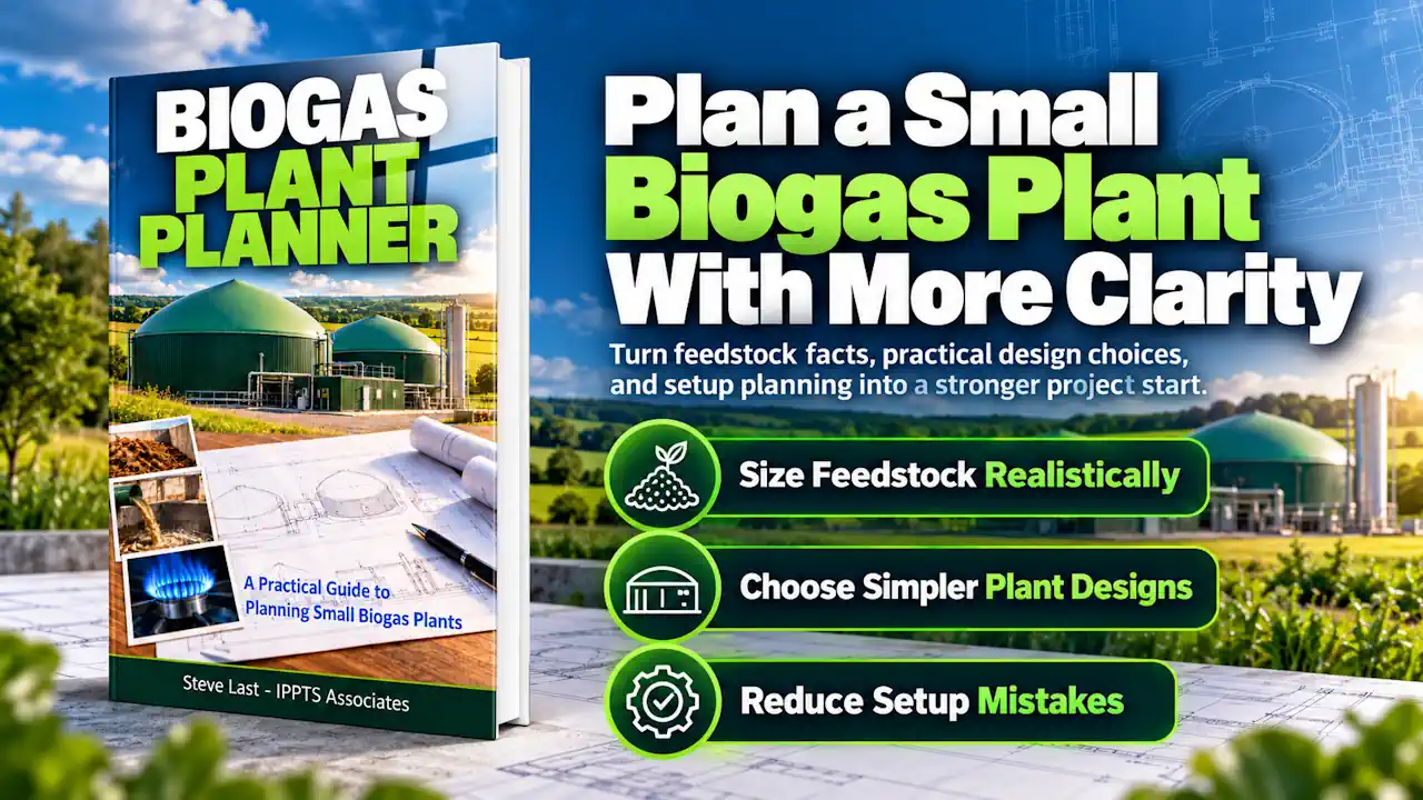 Featured image for our article about: How to Plan a Small Biogas Plant With Clarity.